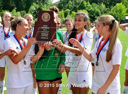 Thumbnail 3 in Carrboro vs. Forbush (NCHSAA 2A Final) photogallery.