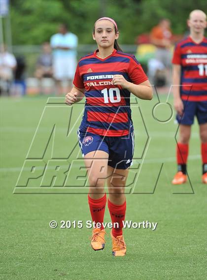 Thumbnail 3 in Carrboro vs. Forbush (NCHSAA 2A Final) photogallery.