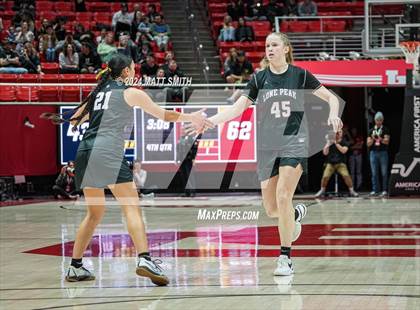 Thumbnail 3 in Copper Hills vs. Lone Peak (UHSAA 6A Final) photogallery.