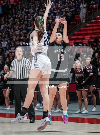 Thumbnail 3 in Copper Hills vs. Lone Peak (UHSAA 6A Final) photogallery.