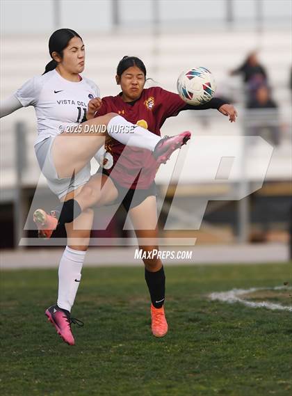 Thumbnail 2 in Vista del Lago @ Highland (CIF SS Div. 7 Quarter Final) photogallery.