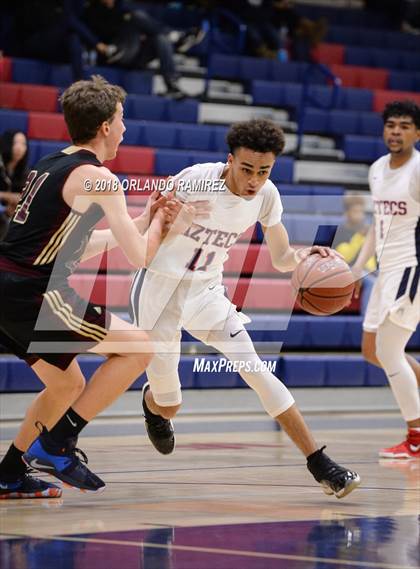 Thumbnail 1 in Point Loma @ Montgomery (37th Annual Aztec Holiday Classic) photogallery.