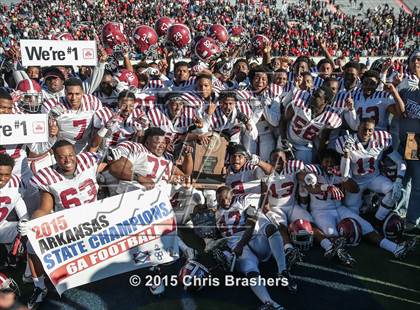 Thumbnail 2 in Pine Bluff vs. Greenwood (AAA 6A Final) photogallery.