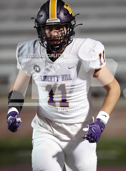 Thumbnail 1 in Alamo Heights vs. Liberty Hill (UIL 5A D2 Quarterfinal Playoff) photogallery.