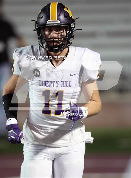 Thumbnail 2 in Alamo Heights vs. Liberty Hill (UIL 5A D2 Quarterfinal Playoff) photogallery.