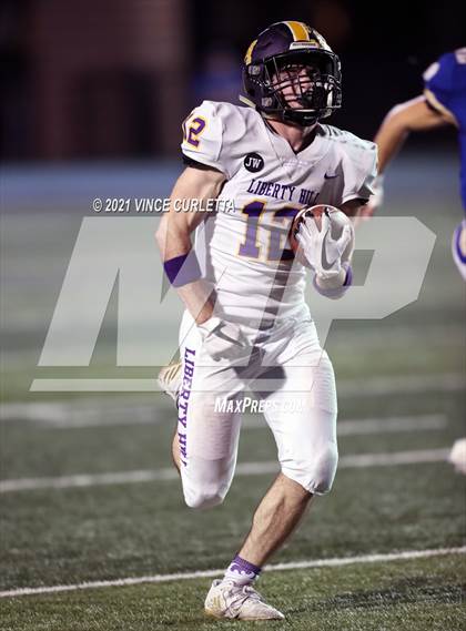 Thumbnail 1 in Alamo Heights vs. Liberty Hill (UIL 5A D2 Quarterfinal Playoff) photogallery.