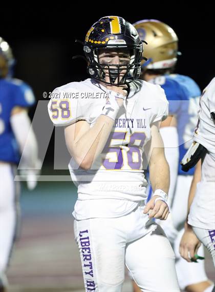 Thumbnail 2 in Alamo Heights vs. Liberty Hill (UIL 5A D2 Quarterfinal Playoff) photogallery.