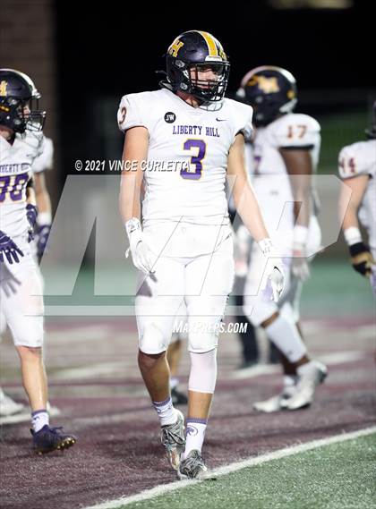 Thumbnail 2 in Alamo Heights vs. Liberty Hill (UIL 5A D2 Quarterfinal Playoff) photogallery.