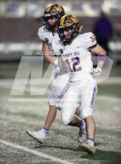 Thumbnail 1 in Alamo Heights vs. Liberty Hill (UIL 5A D2 Quarterfinal Playoff) photogallery.