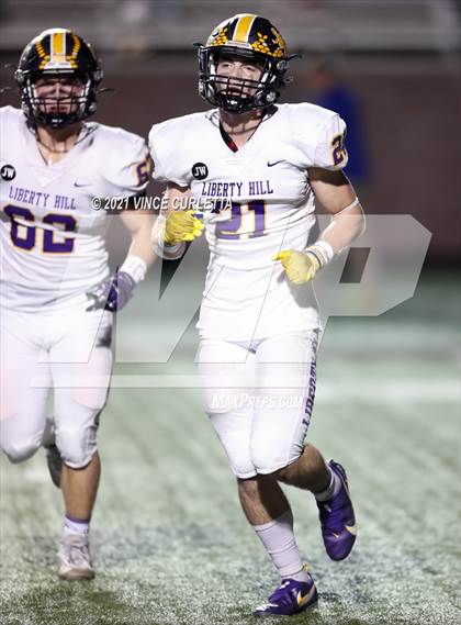 Thumbnail 2 in Alamo Heights vs. Liberty Hill (UIL 5A D2 Quarterfinal Playoff) photogallery.
