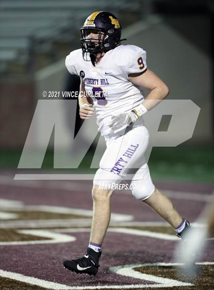 Thumbnail 1 in Alamo Heights vs. Liberty Hill (UIL 5A D2 Quarterfinal Playoff) photogallery.