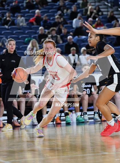 Thumbnail 2 in Sumner vs. Camas (WIAA 4A Semifinal) photogallery.