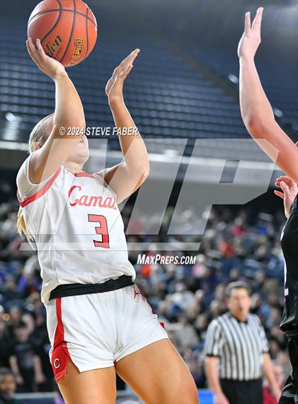 Thumbnail 2 in Sumner vs. Camas (WIAA 4A Semifinal) photogallery.