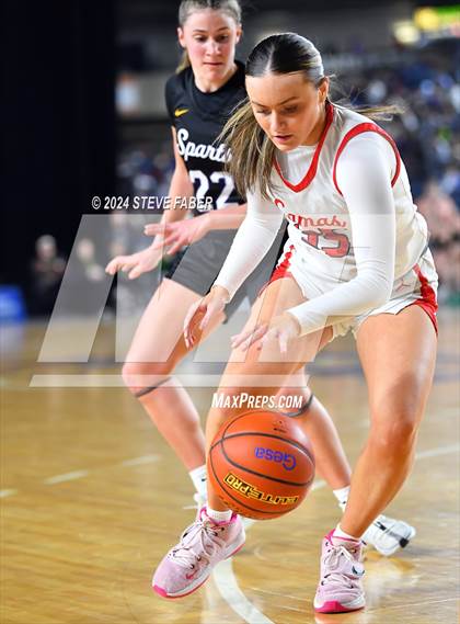 Thumbnail 2 in Sumner vs. Camas (WIAA 4A Semifinal) photogallery.