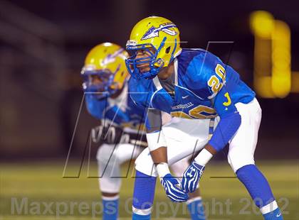 Thumbnail 1 in Lancaster vs. Jacksonville (UIL 4A Division 2 Bi-District Playoff) photogallery.