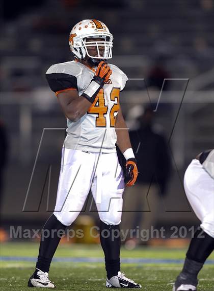 Thumbnail 3 in Lancaster vs. Jacksonville (UIL 4A Division 2 Bi-District Playoff) photogallery.