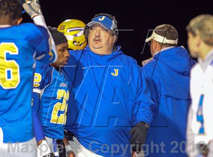 Thumbnail 3 in Lancaster vs. Jacksonville (UIL 4A Division 2 Bi-District Playoff) photogallery.