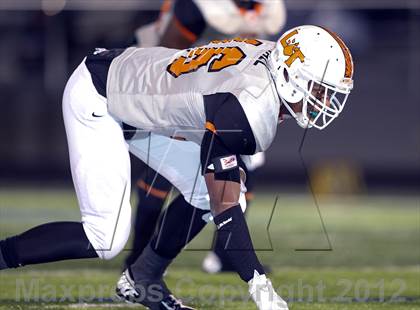 Thumbnail 3 in Lancaster vs. Jacksonville (UIL 4A Division 2 Bi-District Playoff) photogallery.