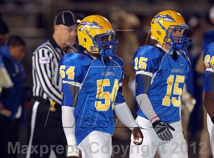 Thumbnail 1 in Lancaster vs. Jacksonville (UIL 4A Division 2 Bi-District Playoff) photogallery.