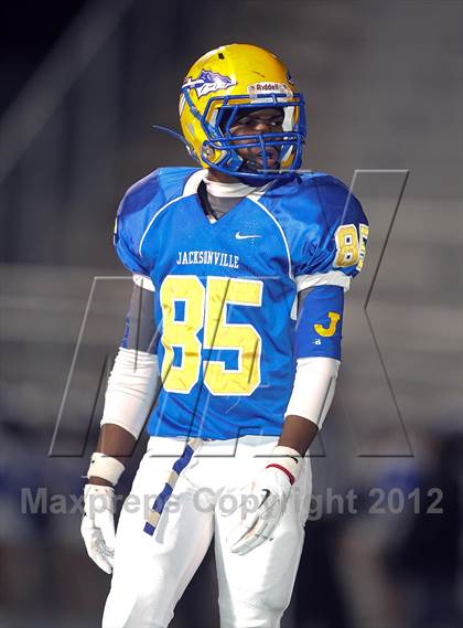 Thumbnail 2 in Lancaster vs. Jacksonville (UIL 4A Division 2 Bi-District Playoff) photogallery.