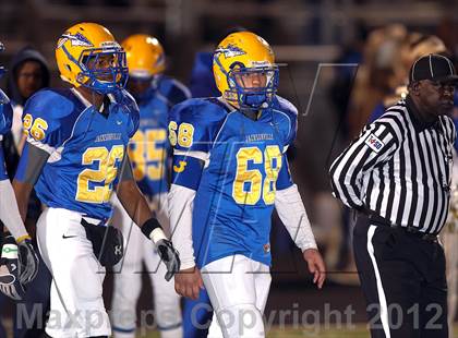 Thumbnail 3 in Lancaster vs. Jacksonville (UIL 4A Division 2 Bi-District Playoff) photogallery.