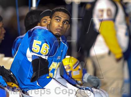 Thumbnail 3 in Lancaster vs. Jacksonville (UIL 4A Division 2 Bi-District Playoff) photogallery.