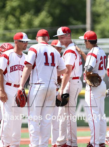 Thumbnail 2 in Shawnee Heights vs Aquinas (KSHSAA 5A Playoff) photogallery.