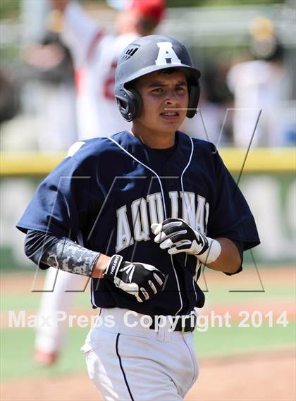 Thumbnail 2 in Shawnee Heights vs Aquinas (KSHSAA 5A Playoff) photogallery.