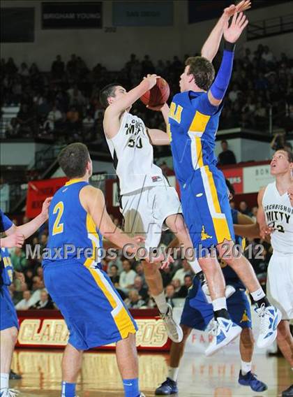 Thumbnail 2 in Serra vs. Archbishop Mitty (CIF CCS D2 Final) photogallery.