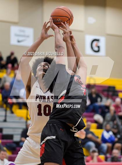 Thumbnail 2 in Archbishop Stepinac vs. Perry (Hoophall West Invitational) photogallery.