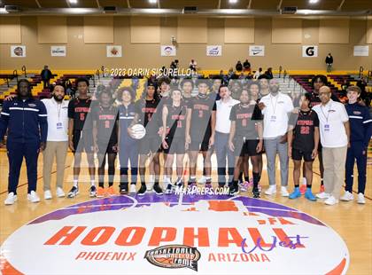 Thumbnail 3 in Archbishop Stepinac vs. Perry (Hoophall West Invitational) photogallery.