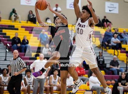 Thumbnail 3 in Archbishop Stepinac vs. Perry (Hoophall West Invitational) photogallery.
