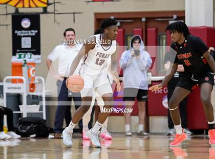 Thumbnail 3 in Archbishop Stepinac vs. Perry (Hoophall West Invitational) photogallery.