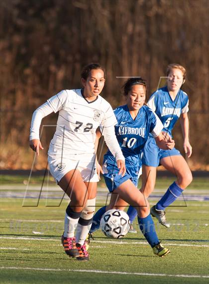 Thumbnail 3 in Immaculate vs Old Saybrook (CIAC Class S Quarterfinal) photogallery.