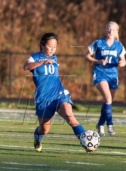 Thumbnail 2 in Immaculate vs Old Saybrook (CIAC Class S Quarterfinal) photogallery.
