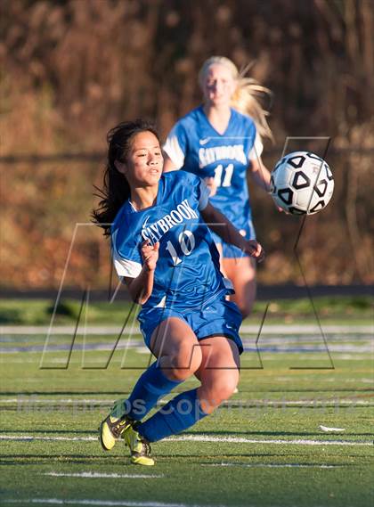 Thumbnail 3 in Immaculate vs Old Saybrook (CIAC Class S Quarterfinal) photogallery.