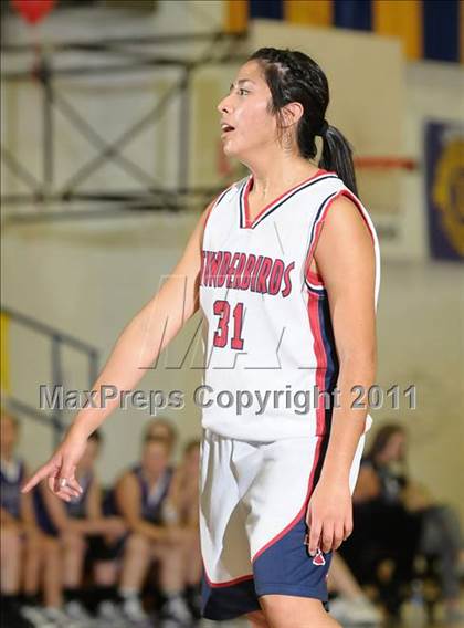 Thumbnail 3 in Shasta vs. Las Plumas (Lady Bulldog Holiday Classic) photogallery.