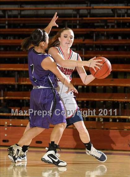 Thumbnail 2 in Shasta vs. Las Plumas (Lady Bulldog Holiday Classic) photogallery.