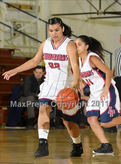 Thumbnail 2 in Shasta vs. Las Plumas (Lady Bulldog Holiday Classic) photogallery.