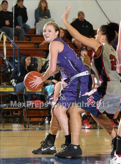 Thumbnail 3 in Shasta vs. Las Plumas (Lady Bulldog Holiday Classic) photogallery.