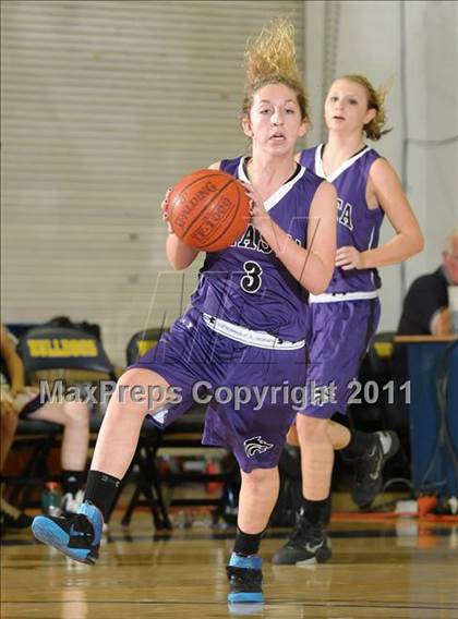 Thumbnail 2 in Shasta vs. Las Plumas (Lady Bulldog Holiday Classic) photogallery.