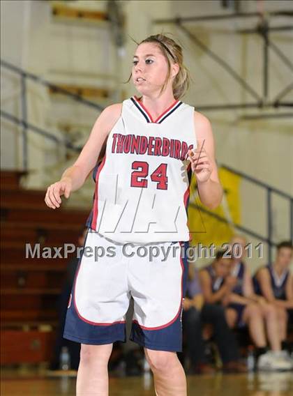 Thumbnail 2 in Shasta vs. Las Plumas (Lady Bulldog Holiday Classic) photogallery.