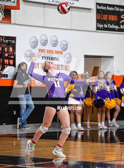 Thumbnail 2 in Weimar vs Burton (UIL 2A Region IV Area Playoff) photogallery.