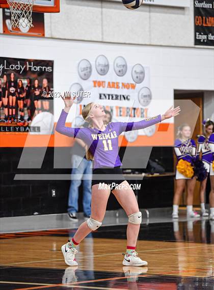 Thumbnail 1 in Weimar vs Burton (UIL 2A Region IV Area Playoff) photogallery.