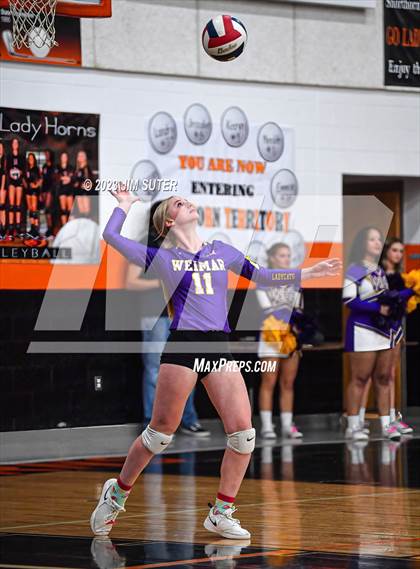 Thumbnail 2 in Weimar vs Burton (UIL 2A Region IV Area Playoff) photogallery.