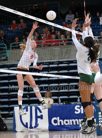 Thumbnail 2 in Sacred Heart Cathedral vs. Cathedral (CIF State D3 Final) photogallery.