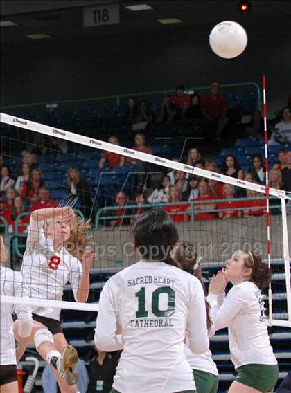 Thumbnail 1 in Sacred Heart Cathedral vs. Cathedral (CIF State D3 Final) photogallery.