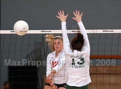 Thumbnail 2 in Sacred Heart Cathedral vs. Cathedral (CIF State D3 Final) photogallery.