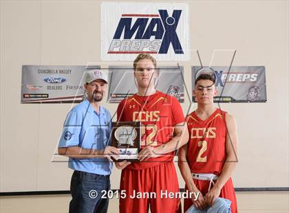 Thumbnail 3 in Serra vs. Cathedral Catholic (MaxPreps Holiday Classic) photogallery.