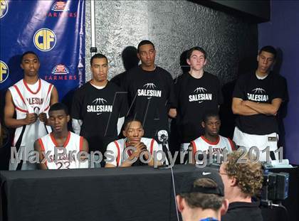 Thumbnail 1 in Salesian vs. Windward (CIF State D4 Final) photogallery.